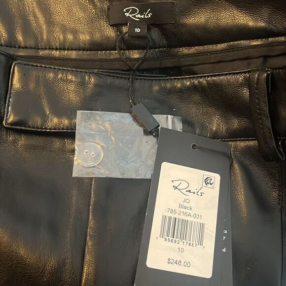 NWT Rails Jo Faux Leather Pant - Picture 10 of 10